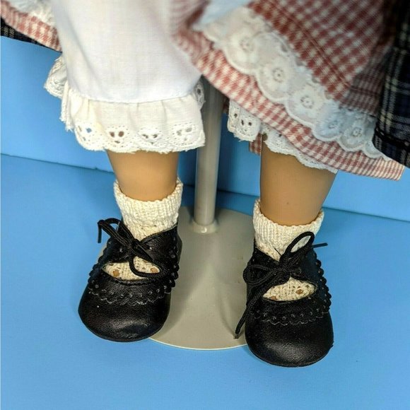 Faithful Friends Heidi Ott 19" Doll Beth Vinyl Cloth Blonde Tag Original Outfit - Picture 10 of 11